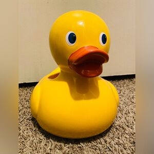 Teleflora Gifts Large Yellow Duck Ceramic Planter Vase Rubber Ducky Style 9x9x9